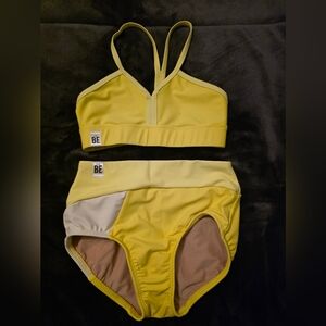 Simply Be Yellow Kids Matching Set Dance Set